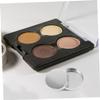 FOYTOKI 30pcs Empty Makeup Pans Durable Eyeshadow Containers for Diy Cosmetics Storage Portable Blush Eyeshadow Pressing Tool for Women and Girls view 4