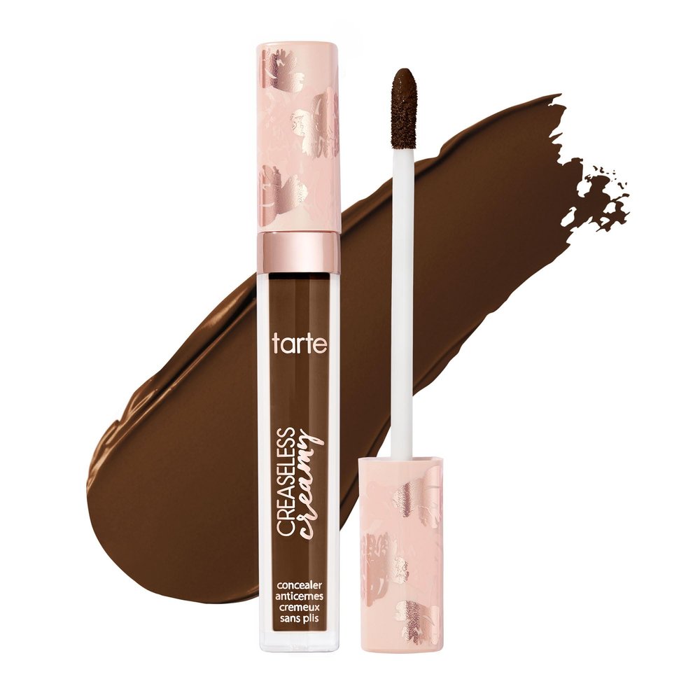 tarte creaseless creamy full-coverage concealer - 61G espresso golden (very deep skin with very warm, golden or olive undertones) - full size