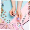 Beatifufu Stainless Steel Manicure Spoon Tool for Efficient Cuticle Care and Rhinestone Application Portable Cuticle Pusher and Nail Cleaner for Glitter and Beads view 4