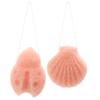 Baluue 2pcs High Grade Facial Sponges for Face Cleansing Exfoliating Sponge for Girls Bathing Portable Face Wash Tool Travel Scrubber view 1