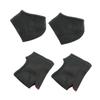 Didiseaon 2set Foot Care Silicone Heel Covers of Socks Toe Protectors Heel Inserts for Men Women Comfortable Elastic view 1