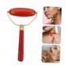 TOVINANNA 1pc Red Agate Face Roller Tool Dual Scraping Therapy for Facial Circulation and Improvement and Skin-friendly Design view 3