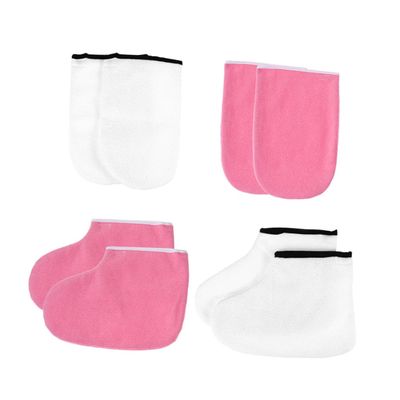Ipetboom 2sets Paraffin Hand and Foot Therapy of Wax Heat Preservation Covers for Moisturizing for Hydrating and Exfoliating Dry Skin