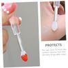 NULYLU 6pcs Portable Silicone Lip Brushes Caps for Easy Lipstick Application Makeup Tool for Beauty Salons and Personal Use view 4