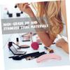 SKISUNO 2pcs Eyelash Comb Eyebrow Brush Set Lash Separating Tool Dense Lash Comb Metal Eyebrow Spoolie for Makeup view 4