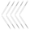 Baluue 10pcs Silicone Lip Brush Set Lip Applicators Balm Brush Exfoliation Reusable Makeup Easy to Clean for Face view 1