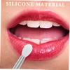 Baluue 10pcs Silicone Lip Brush Set Lip Applicators Balm Brush Exfoliation Reusable Makeup Easy to Clean for Face view 3