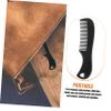 Gogogmee 10pcs Travel Essential Mustache Combs Mens Beard Grooming Tool Styling Comb view 2