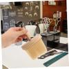 HONMEET Manual Shaving Brush Barber Accessories Neck Duster Brush Wooden Handle view 3