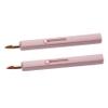 Didiseaon 2pcs Retractable Lip Makeup Brush Compact Lip Gloss Applicators Cap for Precise Application of Color and Liquid Cosmetics for Travel and Everyday view 1
