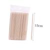 FRCOLOR Nail Cleaning Stick Orange Wooden Manicure Tools Cuticle Remover Kit 15cm Wooden Stick for Home Professional Use view 2