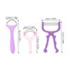 Ipetboom 3pcs Facial Hair Remover Spring Epilator for Women Handheld Hair Removal Tool for Chin Lip and Cheek to Use for Daily Facial Care view 2
