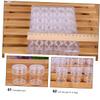 PLAFOPE 6g Portable Cream Jars Round Cosmetic Jars Lids for Homemade Beauty Products view 2