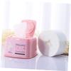 FRCOLOR 2pcs Facial Cotton Pads Cotton Pads for Face Makeup Rounds Makeup Remover Safe Odorless Lightweight view 4