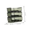 Alipis 1set Lipstick Organizers Stackable Desktop Storage for Makeup Neat and Compact Holder for Lipsticks and Home Accessory for Bedroom and Vanity view 2