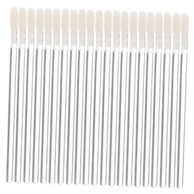 FOMIYES 100pcs Crystal Lip Brush Wands Disposable Applicators for Lip Gloss Lipstick and Balm Professional Makeup Tool for Artists and Personal Use