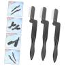 NOLITOY Eyelash Brow Grooming Tools 3pcs Folding Eyelash Combs Makeup Brush Set Perfect for Travel Home Salon Daily Use view 4