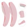 BIUDECO Metal Eyebrow Comb Lash Extension Brush Folding Makeup Tool Compact for Travel Beauty Essential view 3