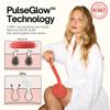 Aura Body Clean Pro - Silicone Electric Body Scrubber for Acne, Ingrown Hair & KP - IPX7 Waterproof, Rechargeable Exfoliating Shower Brush with Handle. Freeform Grip, & 7000+ Sonic Vibration - Cherry view 4