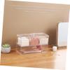 FOMIYES Makeup Puff Organizer Box Transparent Acrylic Cosmetics Holder for Sponges and Jewelry Durable Storage Case for Easy Access and Tidiness view 2
