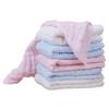 Abaodam 6pcs Cotton Nursing Towels Soft Feeding Cloths for Boy Girl Multi-Functional Face and Hand Towels White Quick Absorbency for Everyday Use view 1