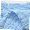 Abaodam 6pcs Cotton Nursing Towels Soft Feeding Cloths for Boy Girl Multi-Functional Face and Hand Towels White Quick Absorbency for Everyday Use view 2
