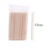 FOMIYES Nail Art Tools Set 200pcs Double-ended Wooden Sticks Cuticle Pusher Cleaner for Home Salon 15cm view 2