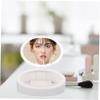 FRCOLOR Led Makeup Mirror with Feature Portable Cosmetic Storage Container Brightness for Travel and Home Use for Precision Makeup Application view 4