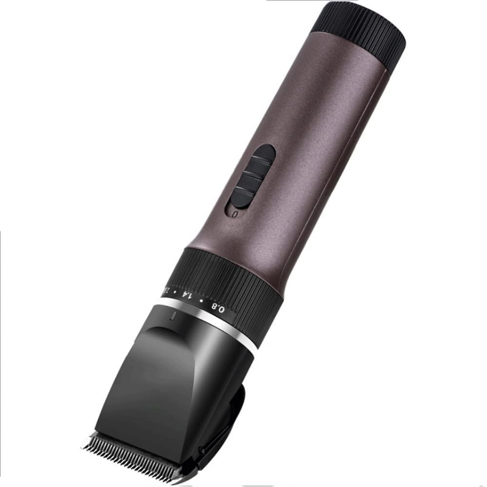 ZHYKLL Personal Pen Trimmer & Detailer for Hygienic Grooming with Rinseable, Interchangeable Heads for Eyebrows, Neckline, Nose, Ears, & Other Detailing(Purple)