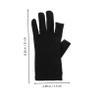 FOMIYES 1pair Uv Nail Gloves for Beauty Salon and Outdoor Use Breathable Lightweight Half-Finger Design for Hand from Rays for Gel Nails and Driving view 4
