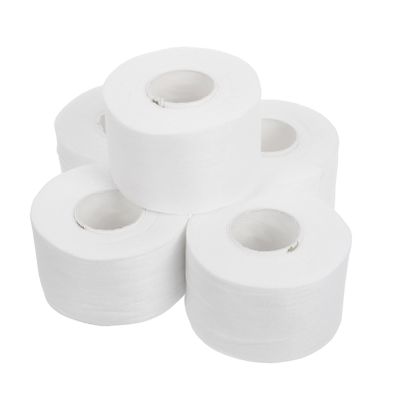 FOYTOKI 5packs Disposable Barber Neck Strips Professional Hair Cutting Neck Wraps for Salon Use Protection against Hair Clippings and Discomfort