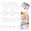 Alipis 16pcs Organizers for Storage Multi-functional Plastic Storage Boxes for Makeup Bathroom Essentials and Desk Accessories view 4