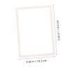 ABOOFAN Cabinet Mirror Compact Makeup Mirror Lockers Wall Decal Small Locker Accessories view 2