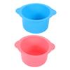 HAPINARY 2pcs Wax Melt Cups Liner Replacement Silicone Wax Pot Bowl Hair Removal Warmer Heat Resistant for Beauty Spa view 1