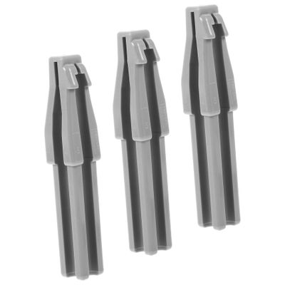 NULYLU 3pcs Makeup Pencil Sharpeners for Women Benefit Brow Pencil Sharpener Eyebrow Spoolie Brow Tools Auxiliary Tool