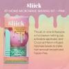 Sliick At Home Waxing Kit for Women, Pink  Coconut Melon, Hard Wax Kit for Hair Removal, Microwave Melting Cup, Applicator & Beads, At Home Wax Set view 3