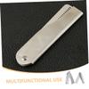 BIUDECO 2pcs Men's Grooming Kit Portable Folding Comb Beard Brush for Men Women Retractable Pocket Styling Tool Mini Stainless Steel Hair Tool view 3