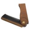 Healeved Porter Beard Products Wooden Beard Comb Mustache Comb Foldable Hair Grooming view 1