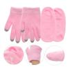 HONMEET Gel Socks Mitts for Dry Hands Moisturizing Spa Gloves Socks Set Foot Mask Gloves for Women Present view 2
