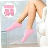 HONMEET Gel Socks Mitts for Dry Hands Moisturizing Spa Gloves Socks Set Foot Mask Gloves for Women Present view 3
