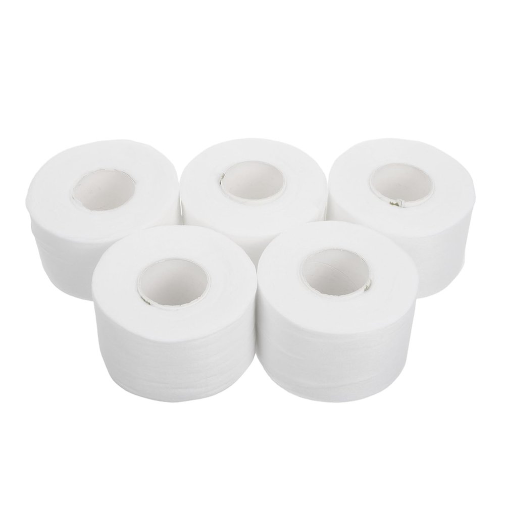 Baluue 5packs Professional Barber Neck Strips Disposable Hair Cutting Neck Wraps for Salon Use for Hairdressers and Barbershops