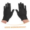 DOITOOL 3Pairs Stretchy Elastic Spandex Gloves for Jewelry Inspection White Black Red Comfortable Etiquette Gloves for Electronics Glass Industry and Art Handling view 3
