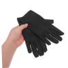 DOITOOL 3Pairs Stretchy Elastic Spandex Gloves for Jewelry Inspection White Black Red Comfortable Etiquette Gloves for Electronics Glass Industry and Art Handling view 4