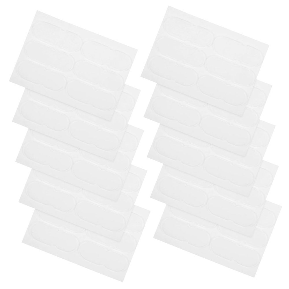 KOMBIUDA 60pcs Transparent for Protruding Ears Vertical Ear Patches Invisible Cosmetic Ear Tape Comfortable Correction Stickers for Everyday Use