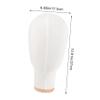 Didiseaon Mannequin Head Stand for Display Wig Hat Holder Durable Canvas Model Head for Styling Drying and Showcase view 2