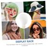 Didiseaon Mannequin Head Stand for Display Wig Hat Holder Durable Canvas Model Head for Styling Drying and Showcase view 3