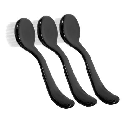 HAPINARY 3pcs Facial Cleansing Brush Manual Exfoliating Tool for Portable and Lightweight for Home Travel Use Gentle Skin Durable Design
