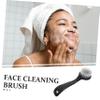 HAPINARY 3pcs Facial Cleansing Brush Manual Exfoliating Tool for Portable and Lightweight for Home Travel Use Gentle Skin Durable Design view 3