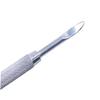 FRCOLOR Stainless Steel Nail Cuticle Remover Spoon Head Cuticle Pusher for Nail Art Gel Removal view 2