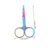 Ipetboom 2pcs Round Tip Nose Hair Scissors Beard Shears Precision Trimming Tools for Eyebrows Nose Hair and Beard Grooming for Daily Use and Personal Care view 2